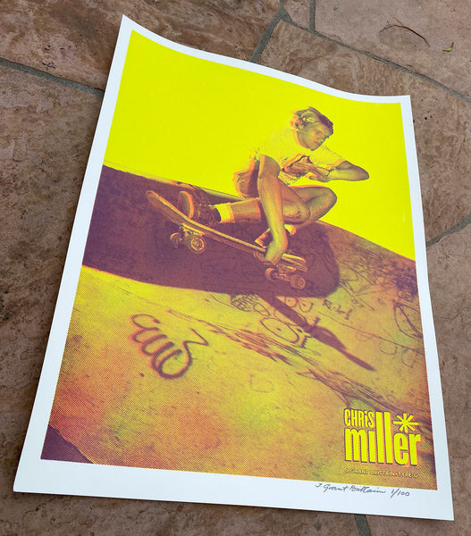 Chris Miller Limited Edition 18x24" Silkscreened Posters
