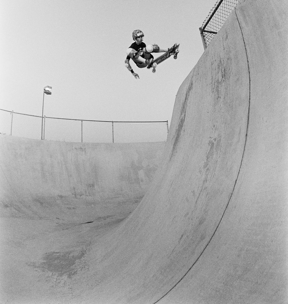 Tony Hawk Ollie Del Mar Half Pipe 1983 Photograph J. Grant Brittain