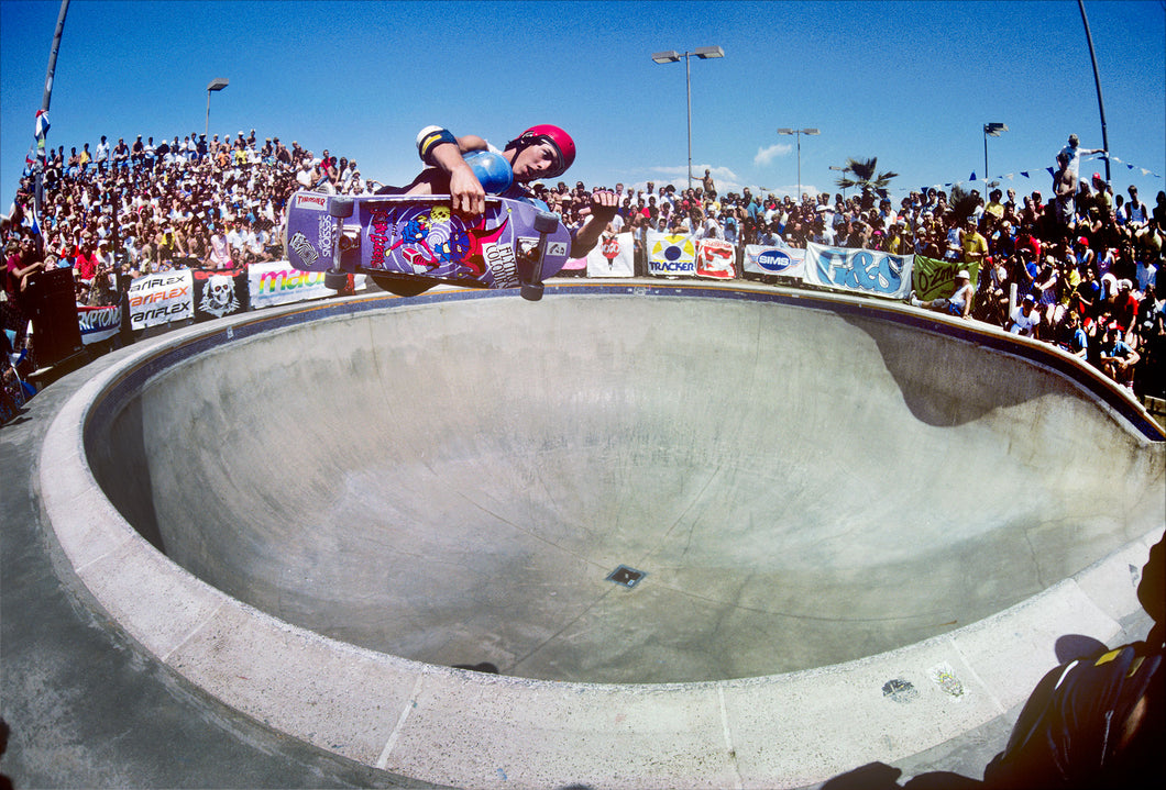 John Lucero Frontside Air Del Mar Skate Ranch 1985