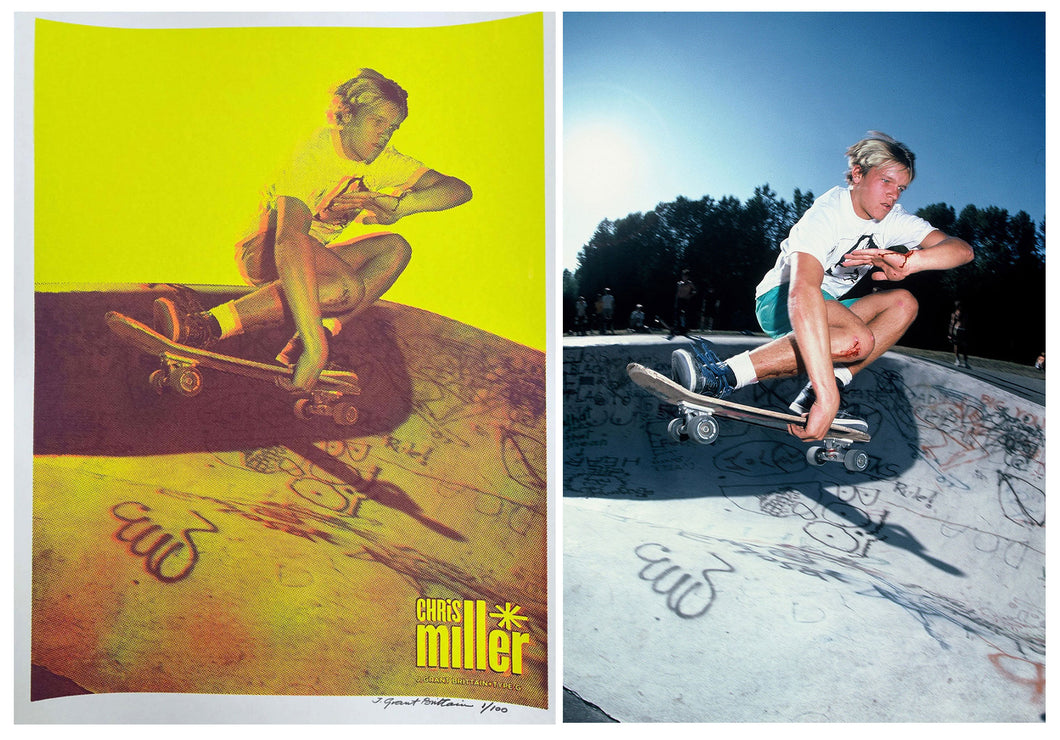 Chris Miller North Vancouver 1986 Print and Free Limited Edition Silkscreen Poster