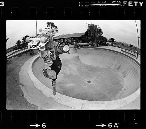 Owen Nieder Layback Air Eighties Skateboarding Photograph