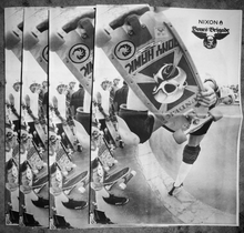 Nixon Bones Brigade 16.5" X 11" Zine