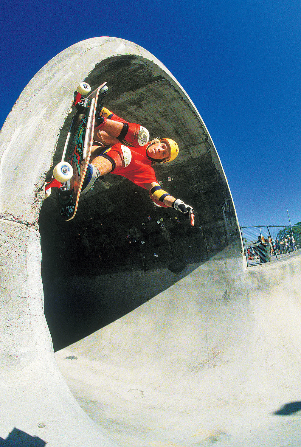 Chris Miller Grind Up Upland Pipeline Skatepark Fullpipe 1988