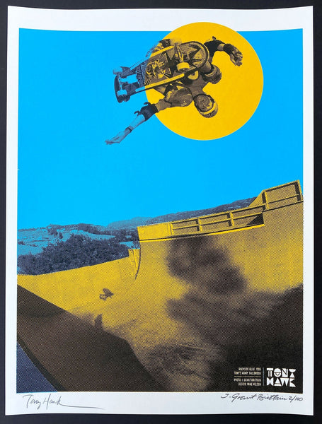 Tony Hawk Autographed Limited Release Silkscreened Posters are Available in my Online Store