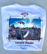 Tony Hawk Witts Carlsbad  Pipelines Grant Brittain Photo Tshirt - USA Shipping Only