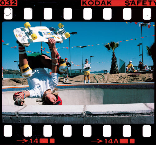 Kyle Jensen Handplant at Del Mar Skate Ranch 1979