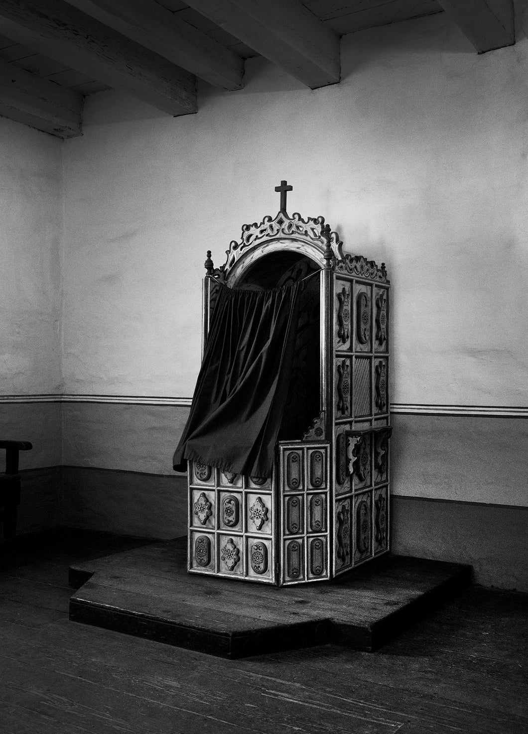 Confessional, La Purisima, CA - Art Photo Print