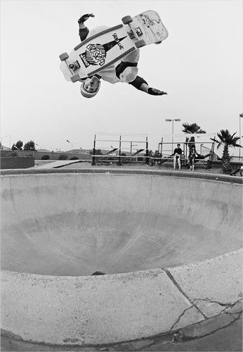 Christian Hosoi Backside Ollie Del Mar Skate Ranch 1985