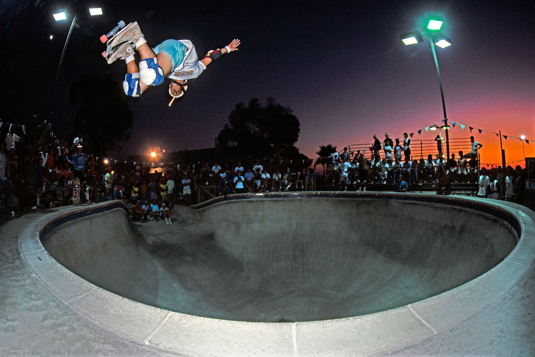 Christian Hosoi Backside Air DM Skate Ranch 1985