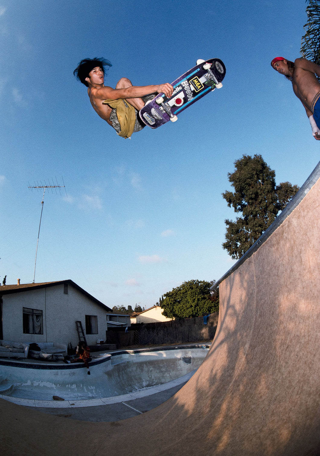 Christian Hosoi Indy to Fakie Ruel's Ramp 1991