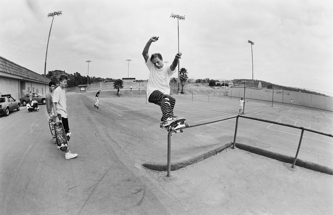 Natas Kaupas Print Frontside Rock and Roll San Pasqual High School 1988