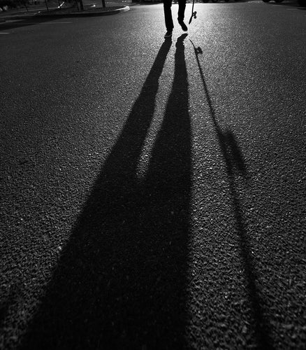 Skateboarder Shadow Photograph 11x14, 16x20, 18x24, and 30x40