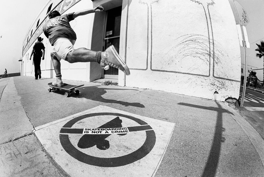 Steve Rocco Pushing Skateboarding 11X14