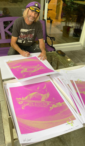 Kevin Staab Signed and Numbered Ollie Silkscreen Posters Limited Edition