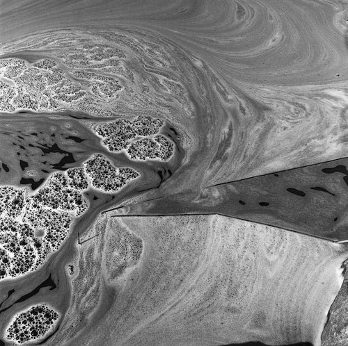 Water Abstraction Black and White Fine Art Photo Print 16 X 20
