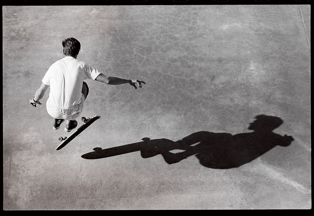 Rodney Mullen Eighties Freestyle Shadow At Del Mar Skateboard Ranch - Skate Photo