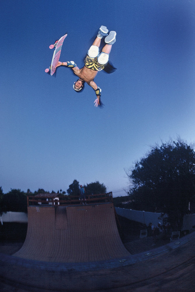 Christian Hosoi Christ Air at Perfect Ramp, Mesa AZ 1987