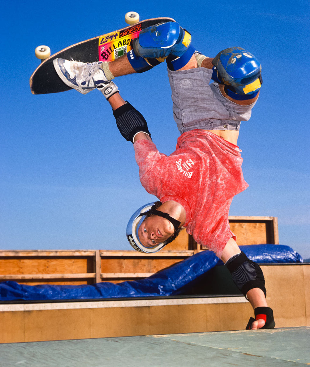 Chris Miller at Tony Hawk's Fallbrook Ramp Late '80s