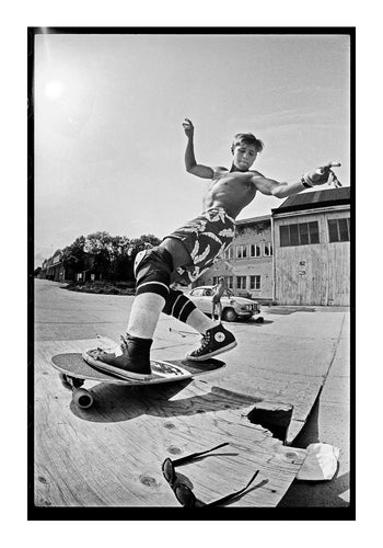 Rodney Mullen 1985 Swedish Summer Camp Skateboard Photo